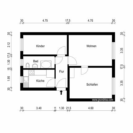 Charmante 3-Zimmer-Wohnung sucht neuen Mieter! - Photo 1