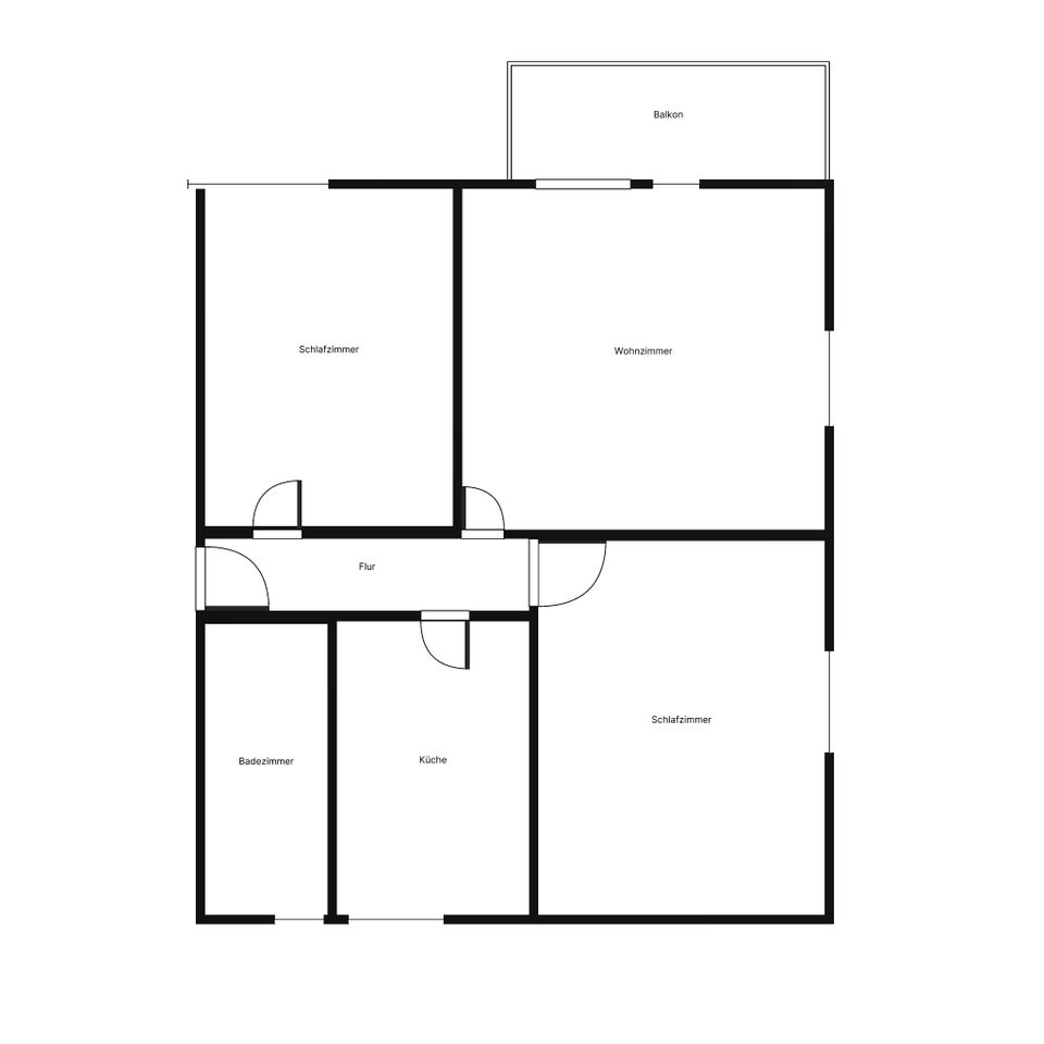 Hier macht wohnen Spaß: praktische 3-Zimmer-Wohnung - Foto 2