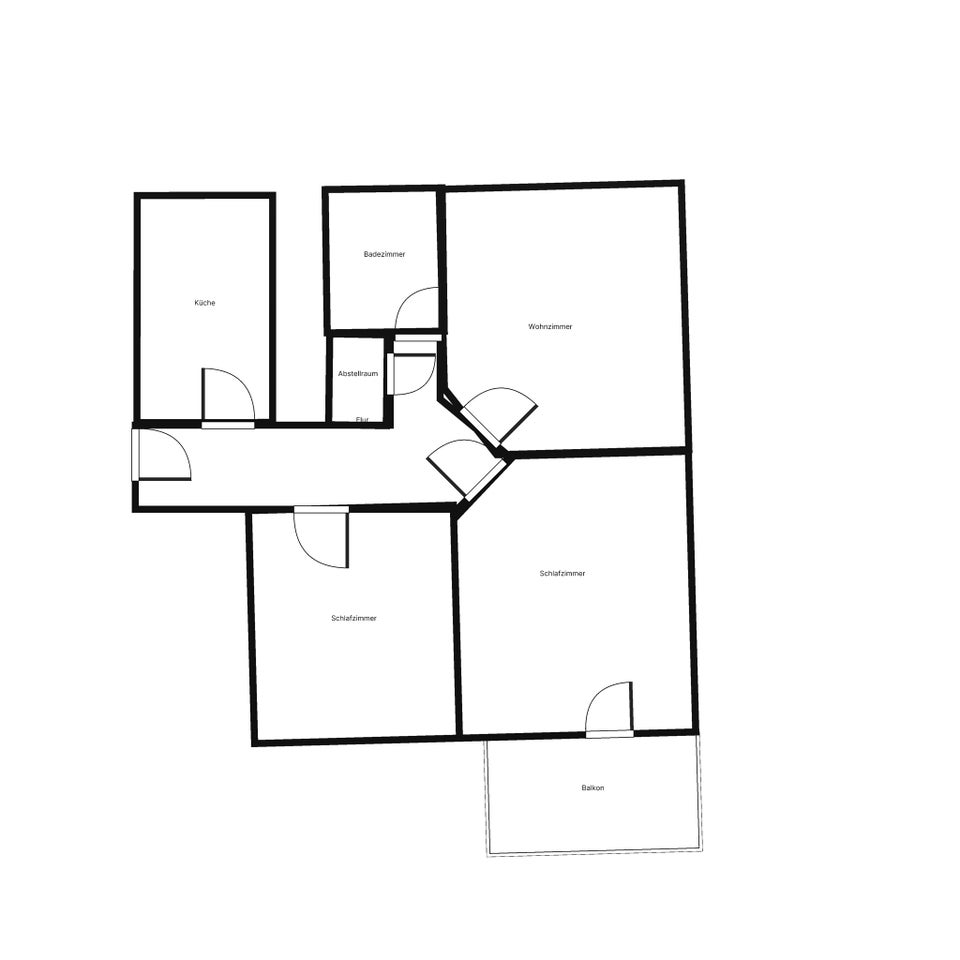 Hier lässt es sich aushalten: praktische 3-Zimmer-Wohnung mit Balkon und renoviert, sofort anmietbar! - Foto 3