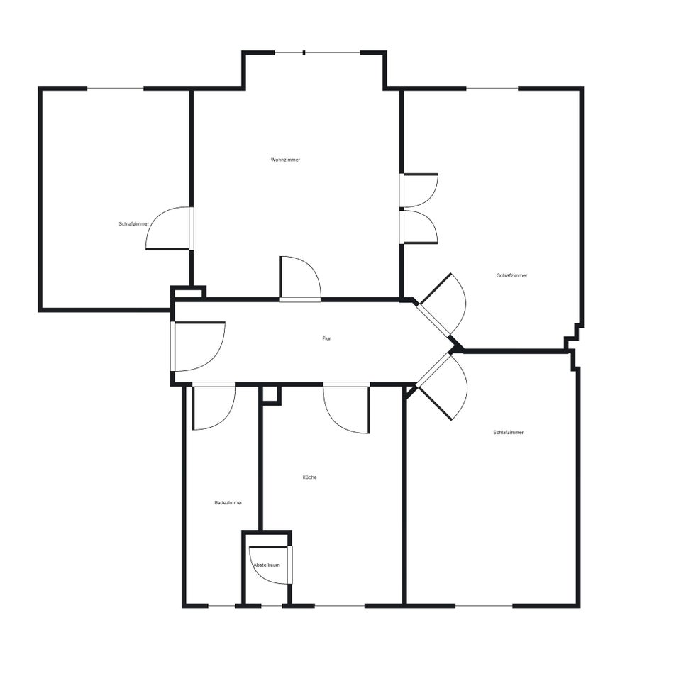 Zentral gelegen- 4-Zimmer für Familien oder WG geeignet - Foto 5