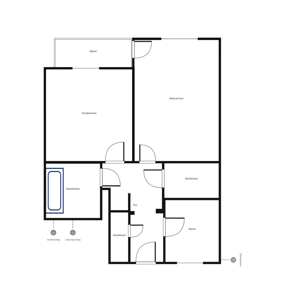 Schöne Wohnung sucht Mieter: günstige 2-Zimmer-Wohnung - Foto 3
