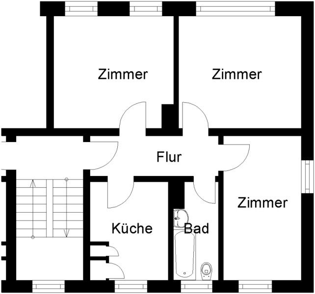 Die gefällt mir: 3-Zimmer-Wohnung - Foto 4