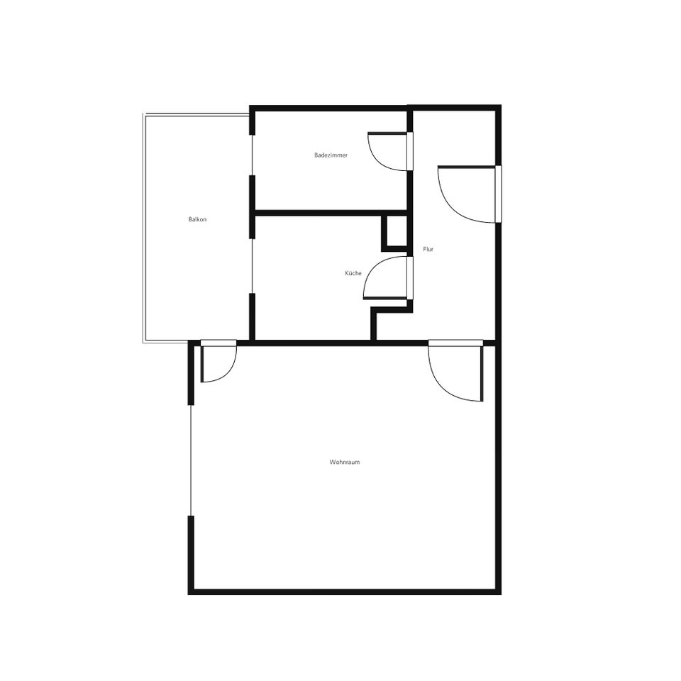 Für eine Person, sogar mit Balkon! - Photo 3