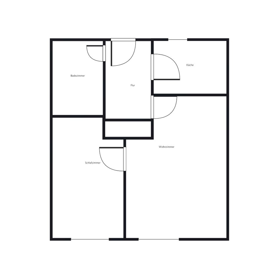 Individuelle 1,5-Zimmer-Wohnung - Foto 2