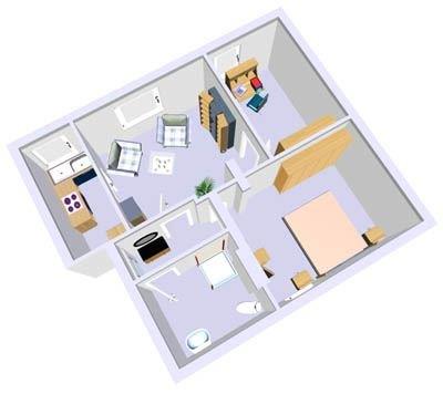 Modernisierte und individuelle 2,5-Zimmer-Dachgeschosswohnung - Foto 3