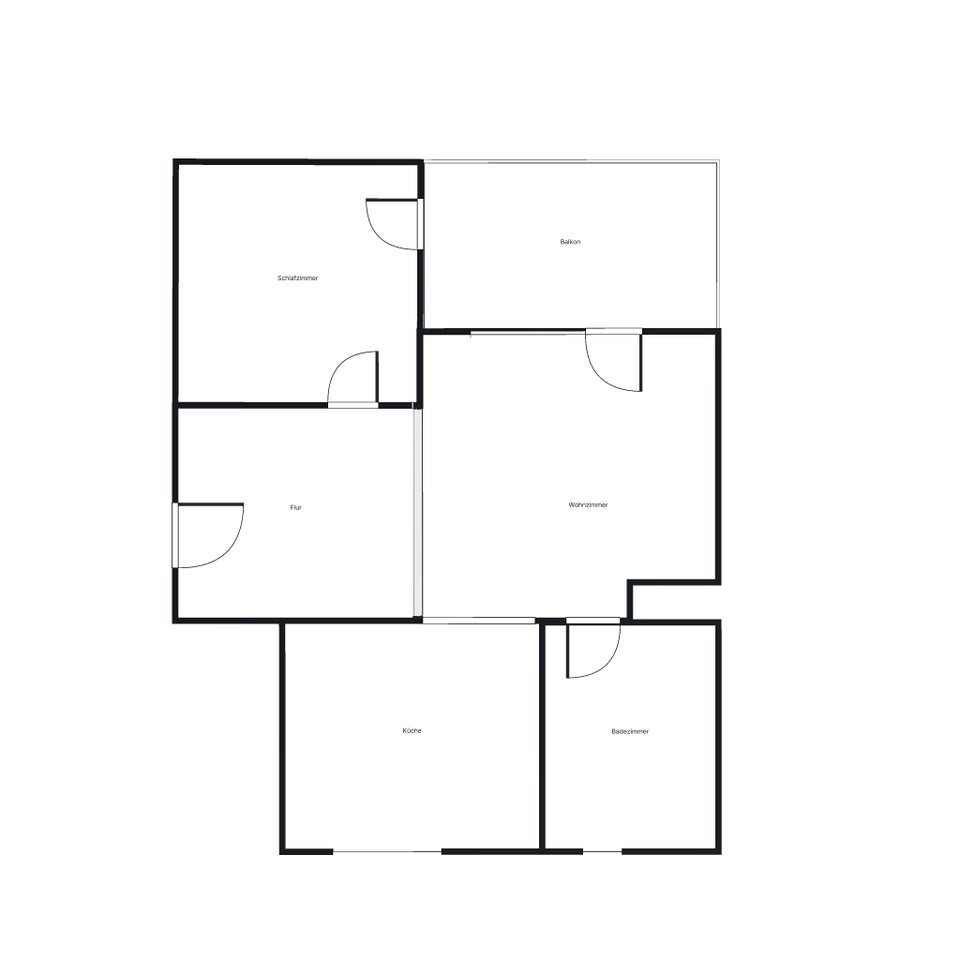 Einbau Küche inklusive: praktische 2-Zimmer-Wohnung - Foto 2