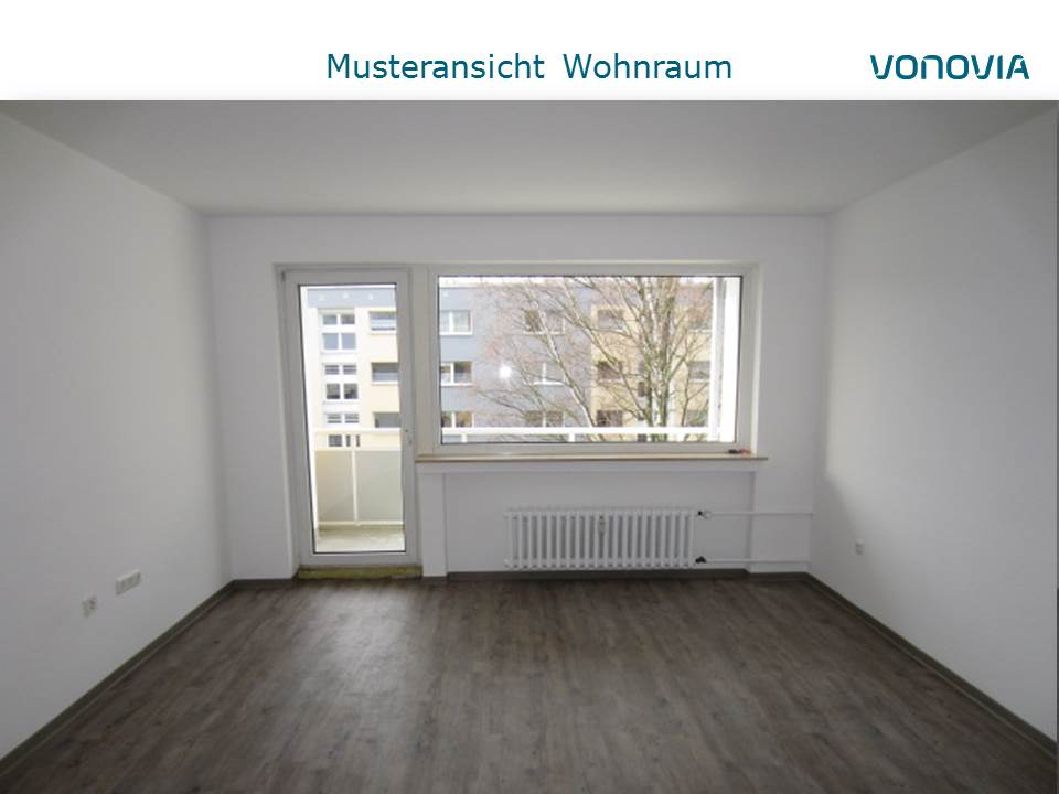 3-Zimmer-Wohnung mit Balkon - Foto 3