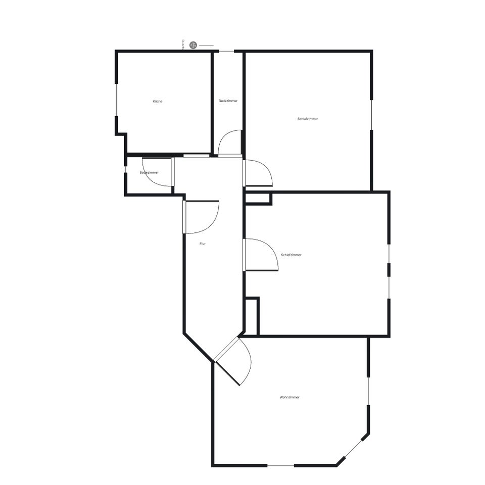 Hier macht wohnen Spaß: ansprechende 3-Zimmer-Wohnung - Photo 1