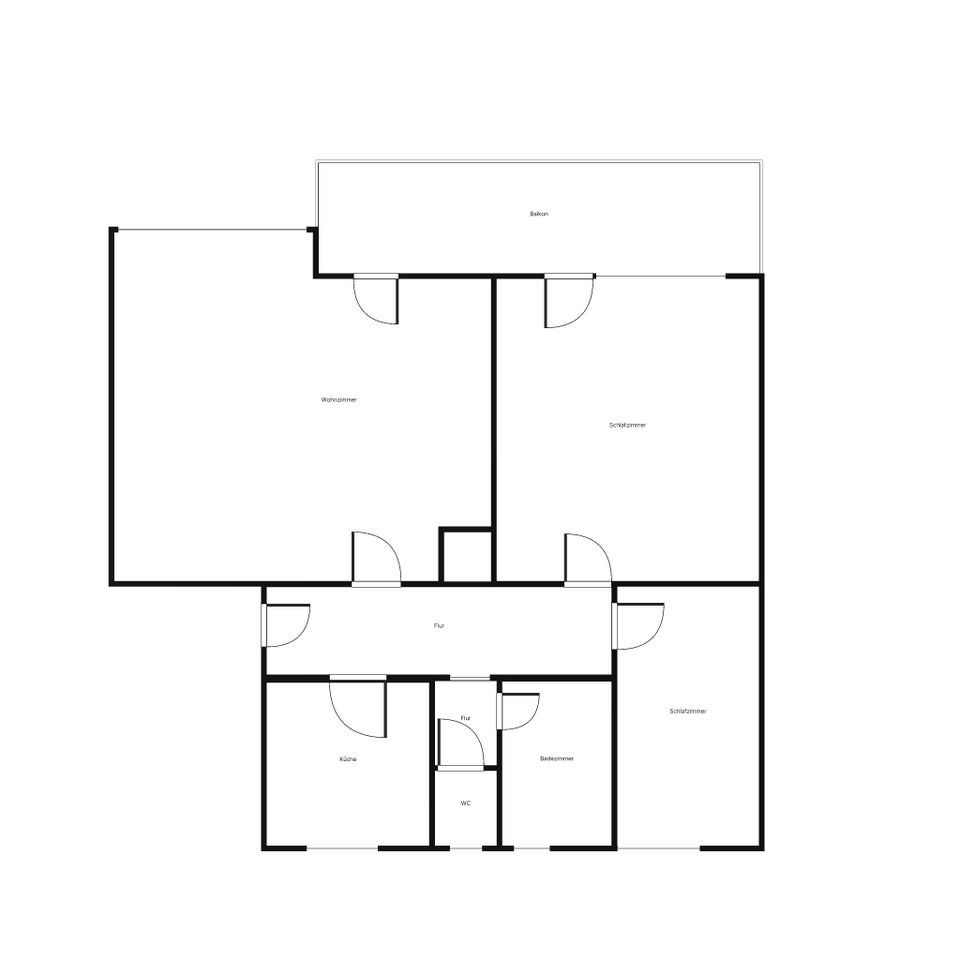 3 Zimmer mit Balkon, frisch modernisiert - Foto 5