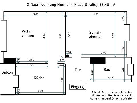 Idyllische 2-Zimmer-Wohnung in Erfurt-Vieselbach! - Photo 2