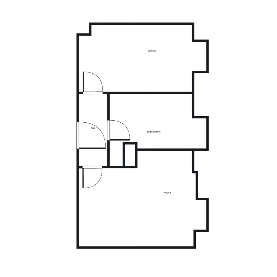 2-Zimmer-Wohnung im 2. OG in Bahnhofsnähe - Photo 5