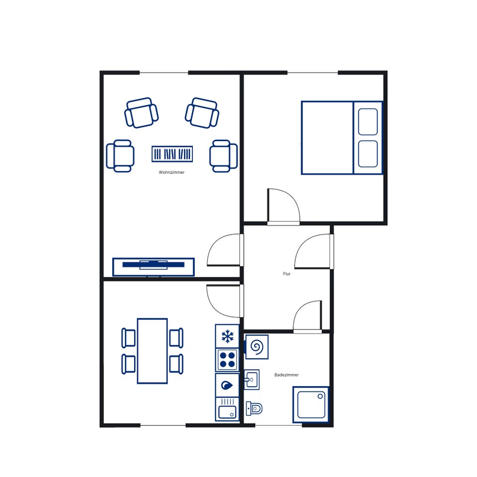 Ihre neue Wohnung im Keplerkiez: individuelle 2-Zimmer-Wohnung - Photo 5