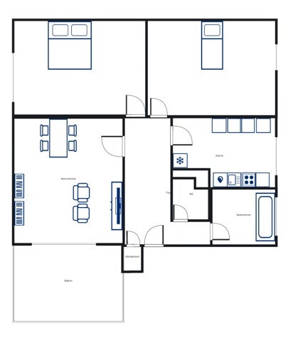 Hier findet jeder seinen Platz – Großzügige 3-Zimmer-Wohnung mit Dachterrasse - Foto 5