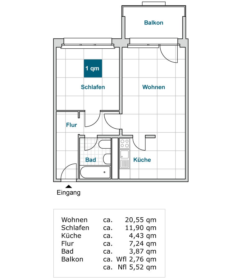 Zwischen Uni & Hauptbahnhof! EG Wohnung - Foto 3