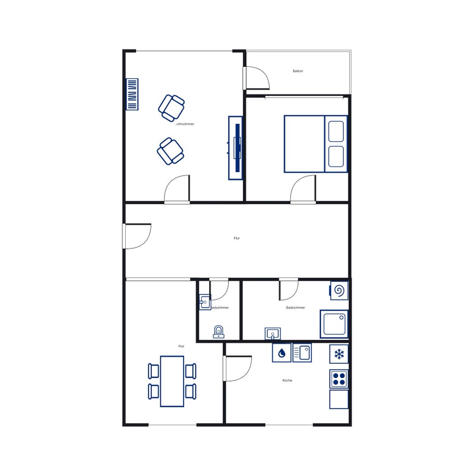 Individuelle 3-Zimmer-Wohnung in grüner Wohnlage - Photo 4