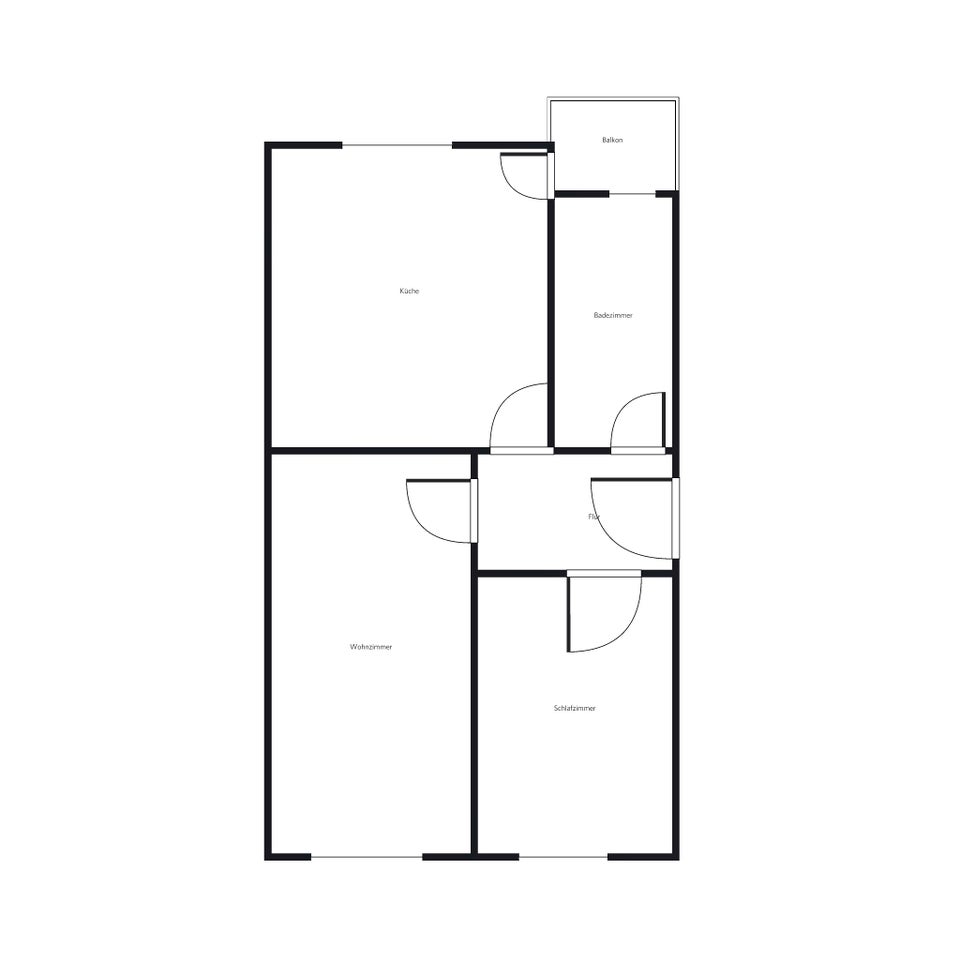 2-Zimmer nur für mich! - Foto 4