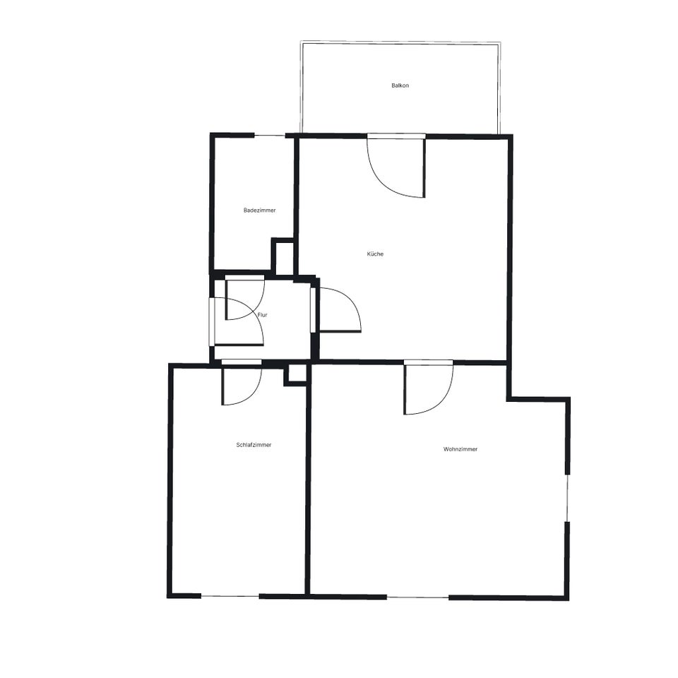 Ihre neue Wohnung: günstig geschnittene 2-Zimmer-Wohnung - Foto 2