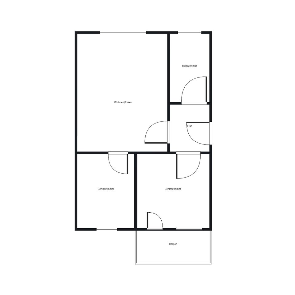 Zentrale 2-Zimmer-Wohnung - Photo 2