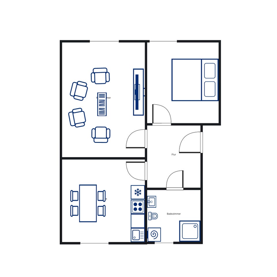 Willkommen Zuhause: interessante 2-Zimmer-Wohnung im Keplerkiez - Photo 1