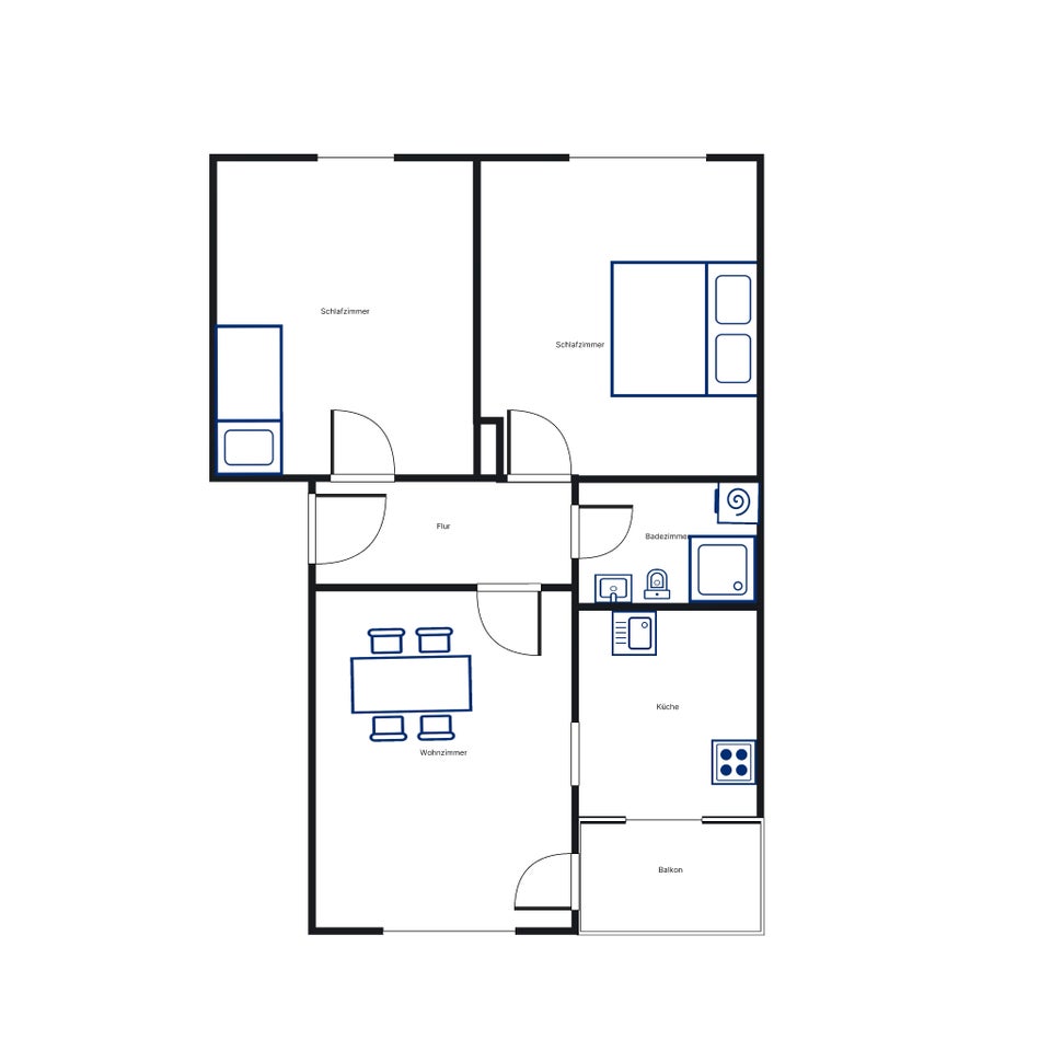Einziehen und Wohlfühlen - schöne 3-Zimmer-Wohnung im Quartier Silberborn - Photo 4