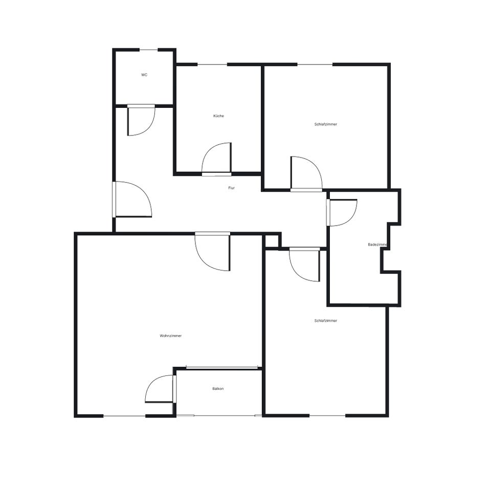 Schöner Wohnen: günstig geschnittene 3-Zimmer-Wohnung - Foto 2