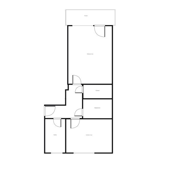 2-Zimmer-Wohnung mit Terrasse - Foto 2