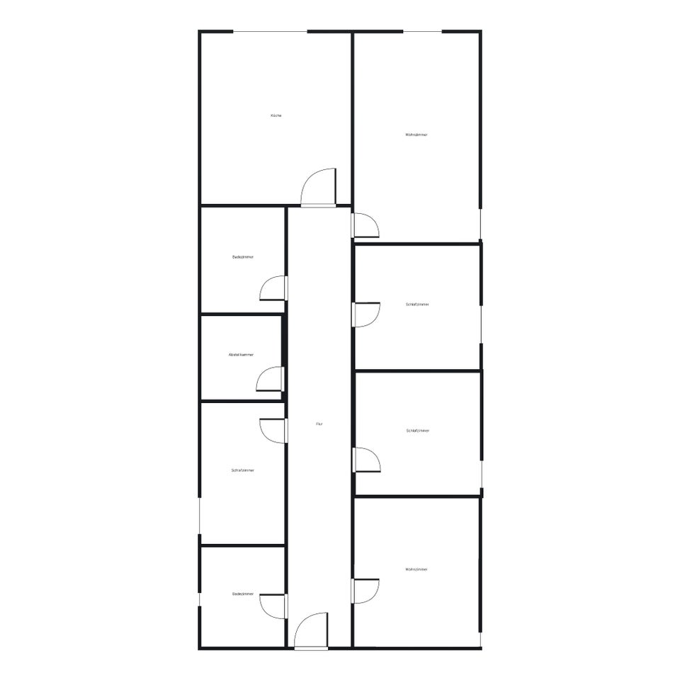 Modernisierte Altbau-Exklusivität auf 147 m² - Foto 3