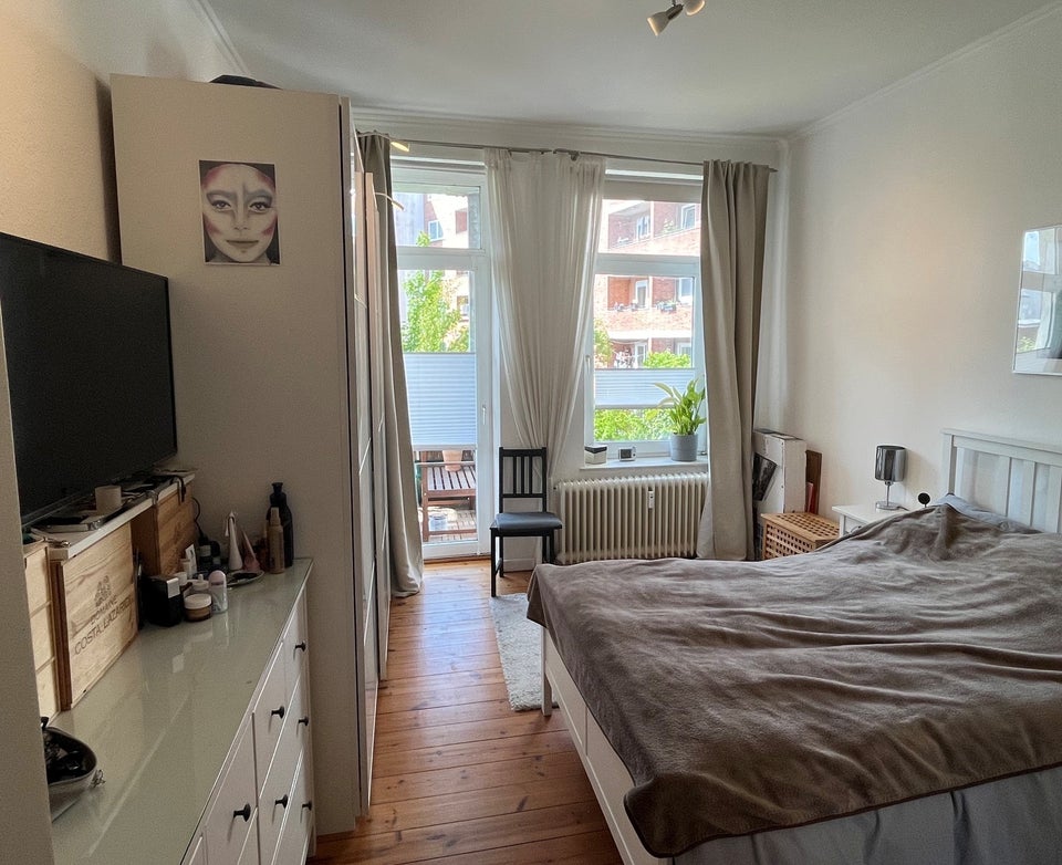 Schöne 3 Zi.-Altbauwohnung mit Balkon am Schrevenpark zum 01.07.2026 - Foto 4