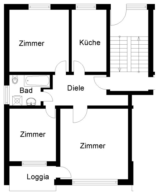 Schöne Erdgeschosswohnung mit neuem Bad! - Photo 4