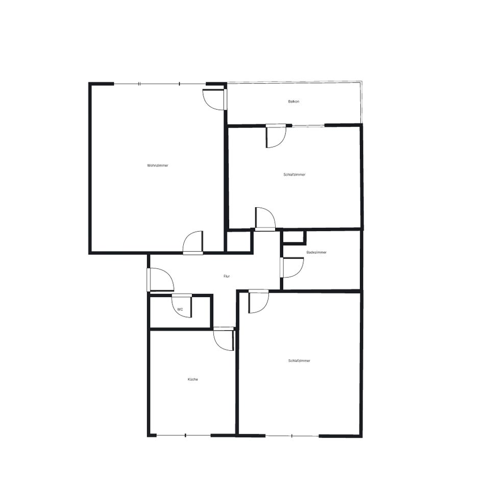 Großzügige 3-Zimmer-Wohnung in Zentraler und dennoch ruhige Wohnlage - Foto 5