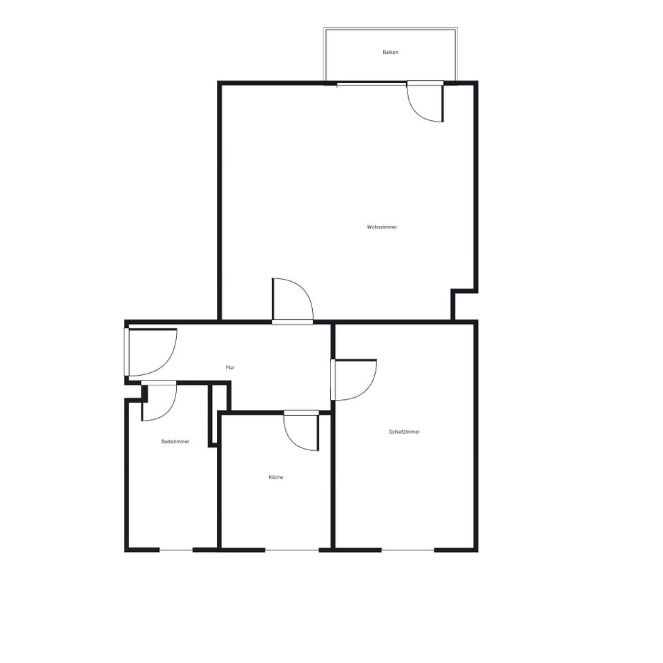 Smarter Wohnen: günstig geschnittene 2-Zimmer-Wohnung - Foto 2