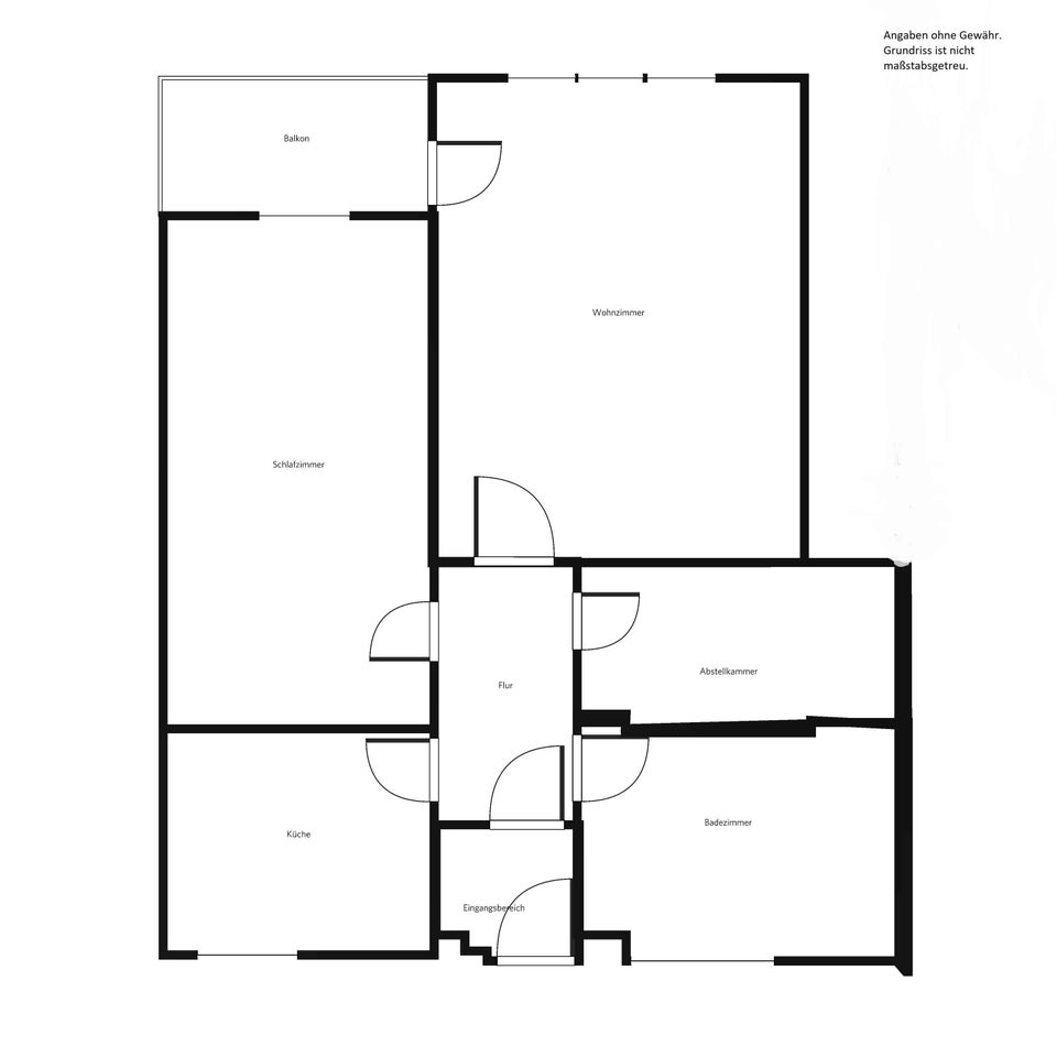 Miet mich - individuelle 2-Zimmer-Wohnung mit Balkon - Foto 4
