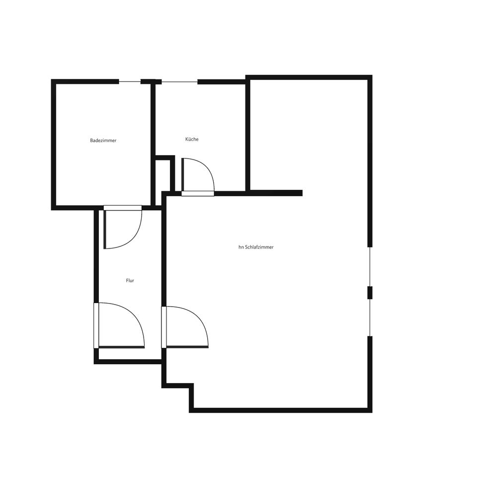 Renovierte 1-Zimmer-Single-Wohnung mit Einbauküche ab sofort frei - Photo 2