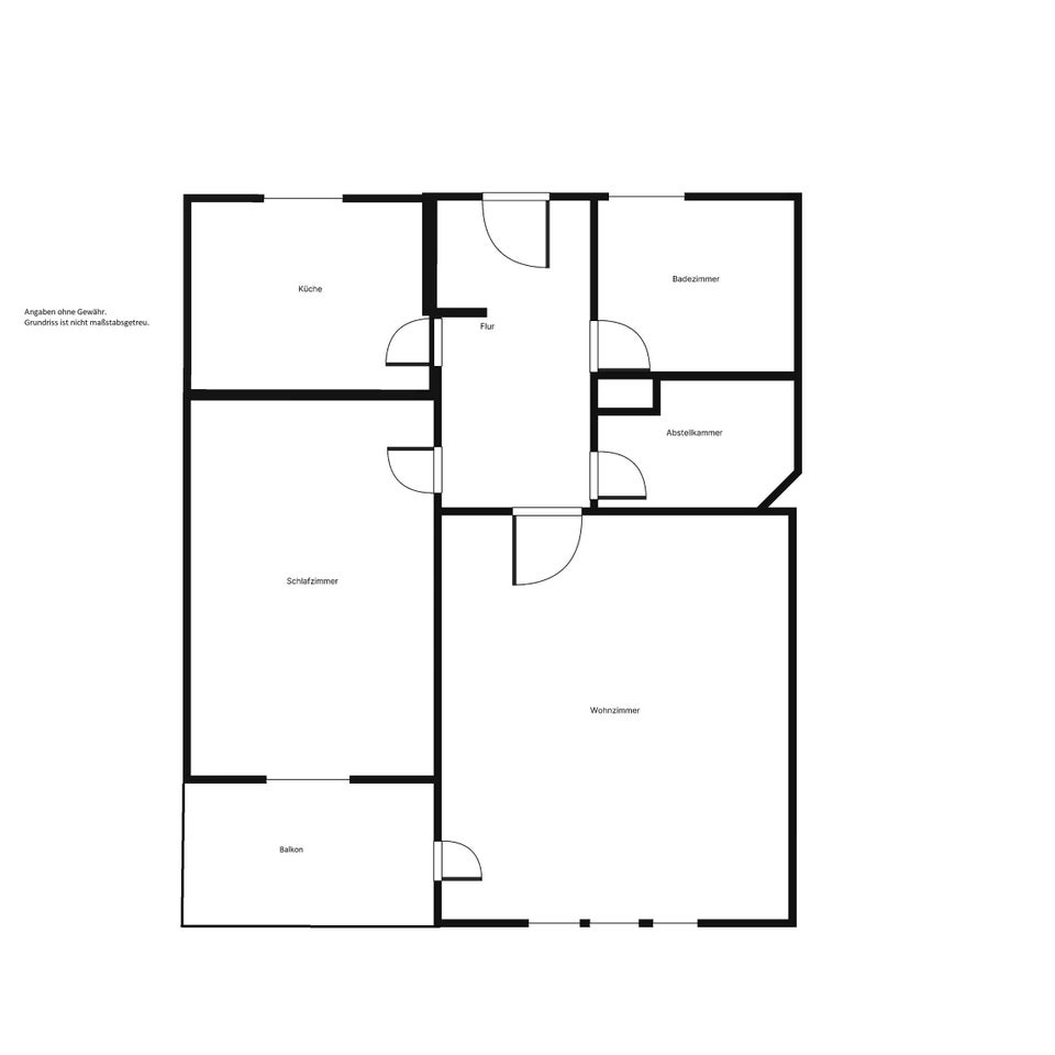 Sanierte 3 Zimmerwohnung mit Tageslichtbad und Balkon - Foto 2