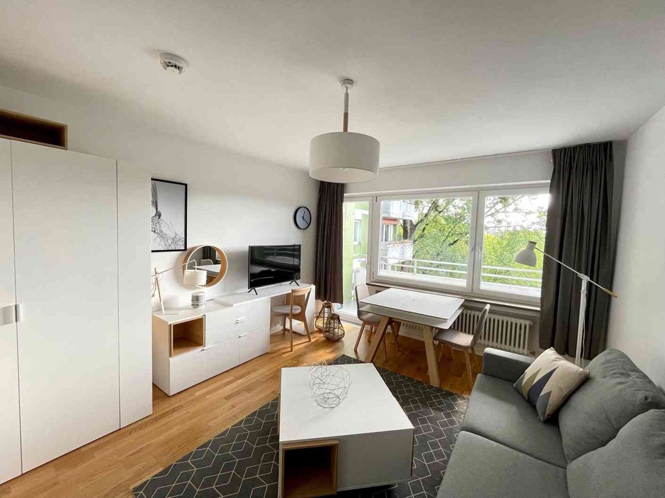 Möbliert und schick! Sanierte und voll möblierte 1-Zimmer-Wohnung mit Balkon - Foto 1