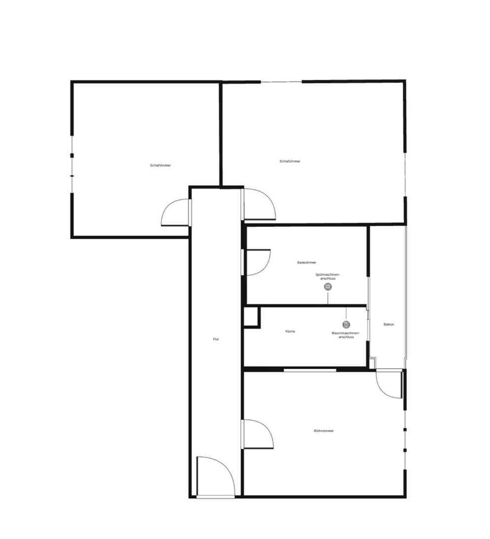 Schöne Wohnung: individuelle 2 -Zimmer-Wohnung - Foto 4