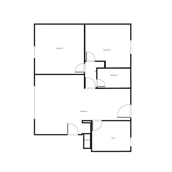 1. OG / 4 Zimmer ab sofort - Foto 2