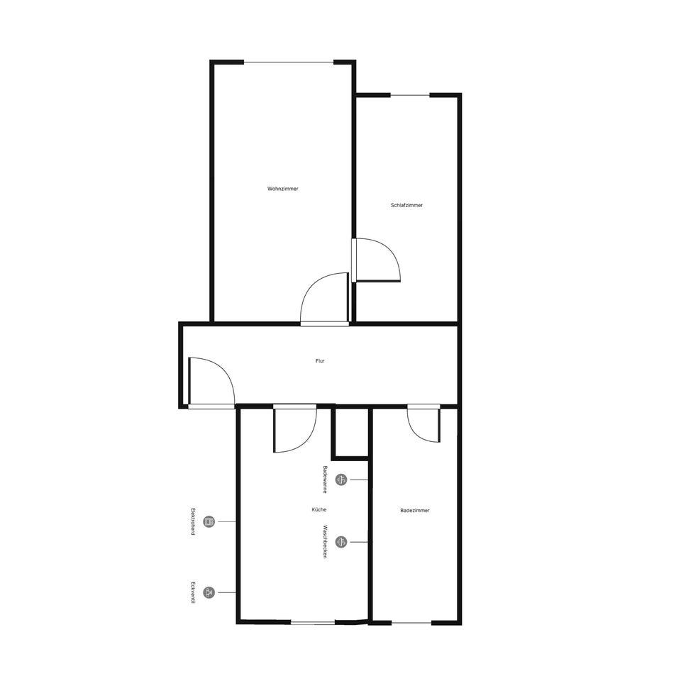 Zentrumsnahe 2-Zimmer-Wohnung! - Foto 2