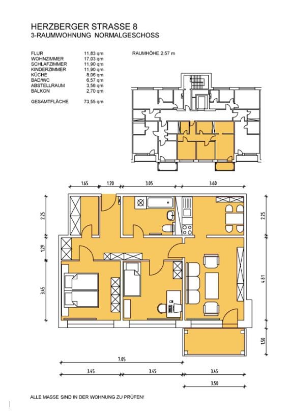 Wir sanieren für Sie! Ansprechende 3-Zimmer-Wohnung - Foto 2