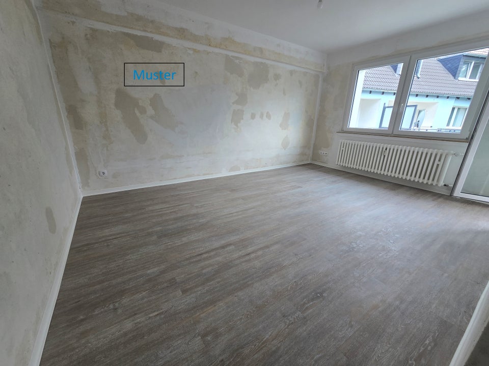 Hier wird für Sie saniert: 3-Zimmer-Wohnung mit Balkon und neuem Bad - Foto 1