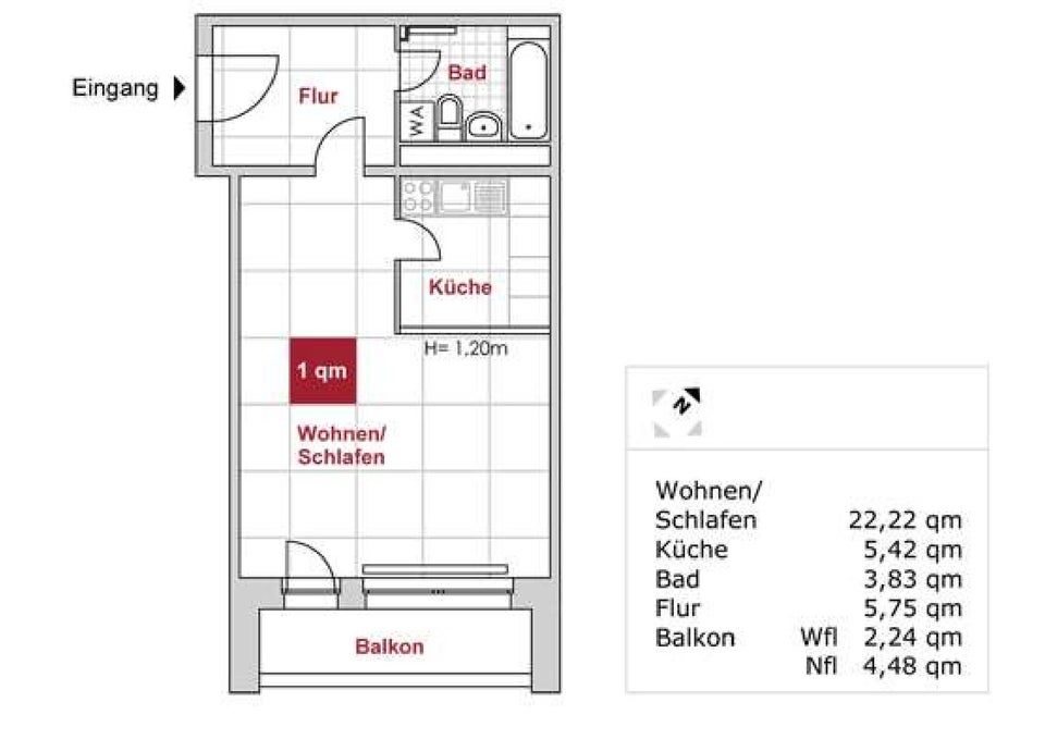 Azubis-und Studenten aufgepasst! Kleine, aber feine Singlewohnung - Photo 3