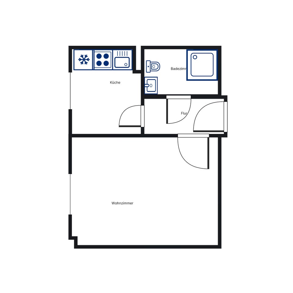Leipzig Miltitz- zu Fuß zum See ! 1 Zimmer Wohnung - Photo 1
