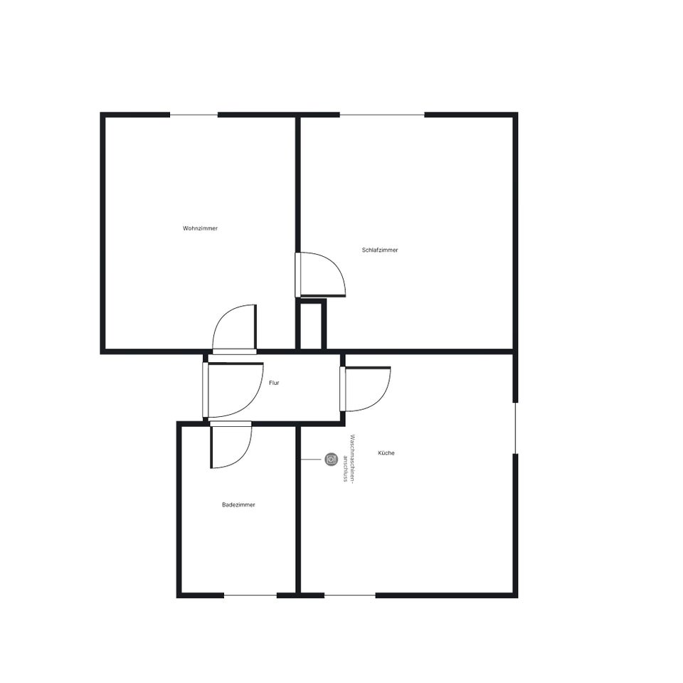 Mittendrin statt nur dabei: praktische 2-Zimmer-Wohnung in zentraler Lage - Foto 4