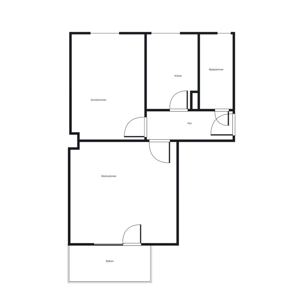 Jetzt zugreifen: individuelle 2-Zimmer-Wohnung - Photo 4