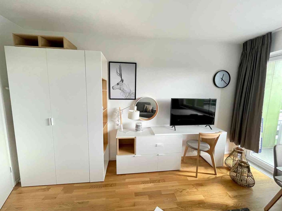 Möbliert und schick! Sanierte und voll möblierte 1-Zimmer-Wohnung mit Balkon - Foto 2