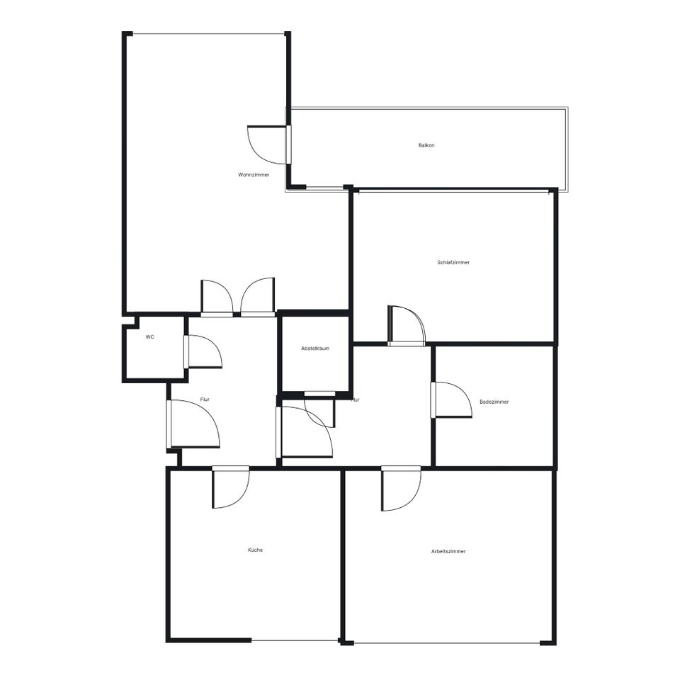 Individuelle 3-Zimmer-Dachgeschosswohnung mit Gäste-WC und Balkon! - Photo 5