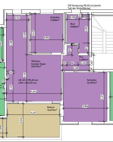 Willkommen Zuhause: 3-Zimmer-Dachgeschosswohnung - Foto 1