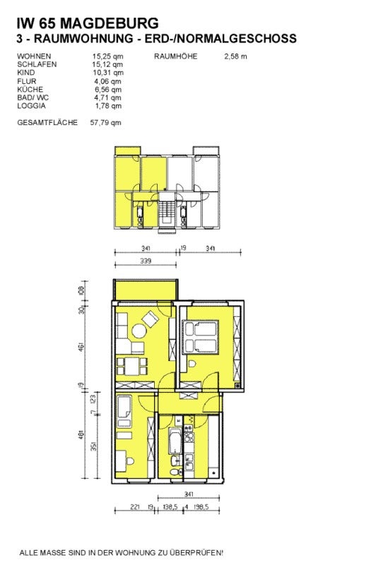Separate Zimmer in einer frisch sanierten Wohnung! - Foto 2