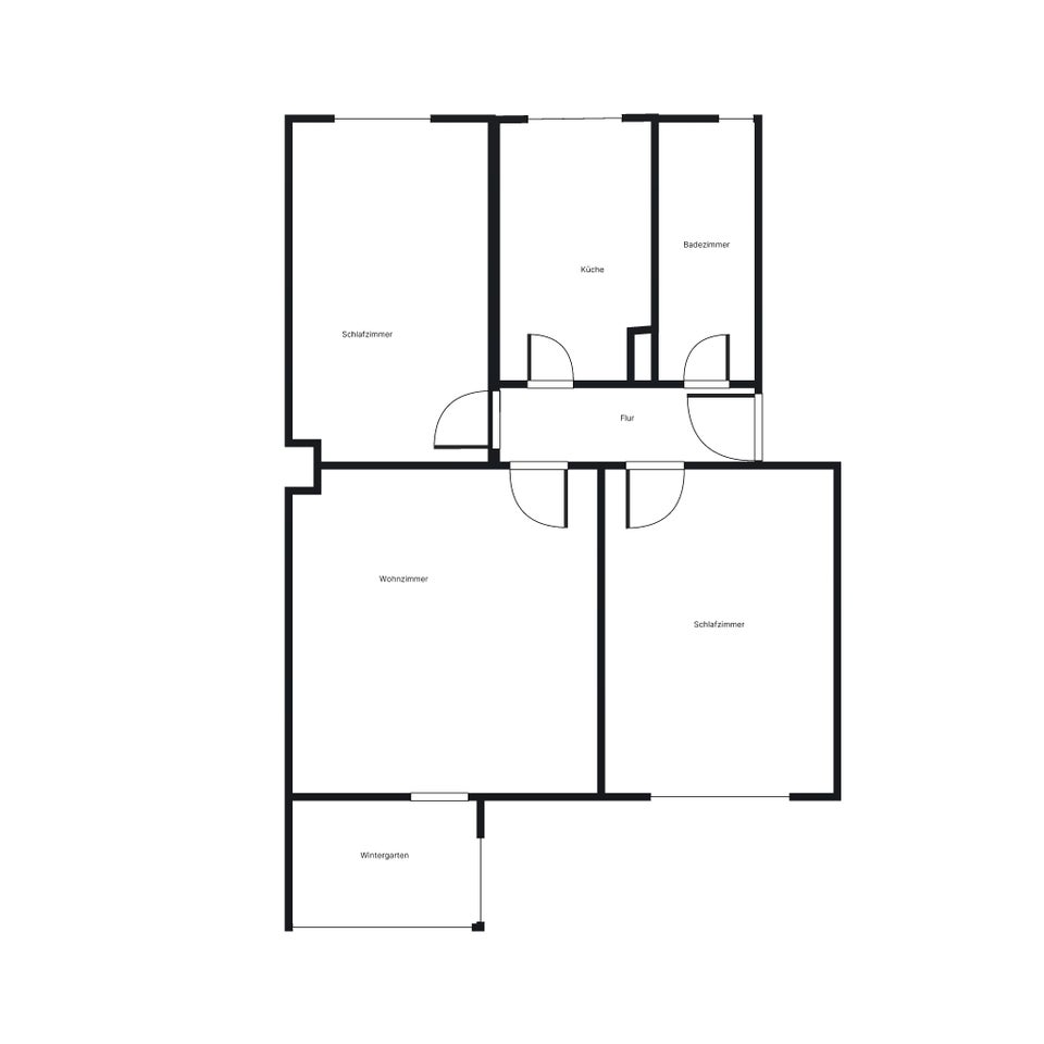 Neue Wohnung, neues Glück! 3-Zimmer-Wohnung mit Wintergarten - Photo 4