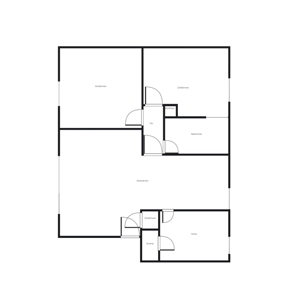 EG / 3 Zimmer ab sofort (frisch saniert) - Foto 3